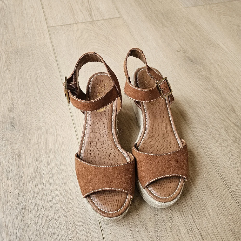 Circus by Sam Edelman Delilah Espadrille Wedge Sandal US 8.5 - Picture 5 of 11